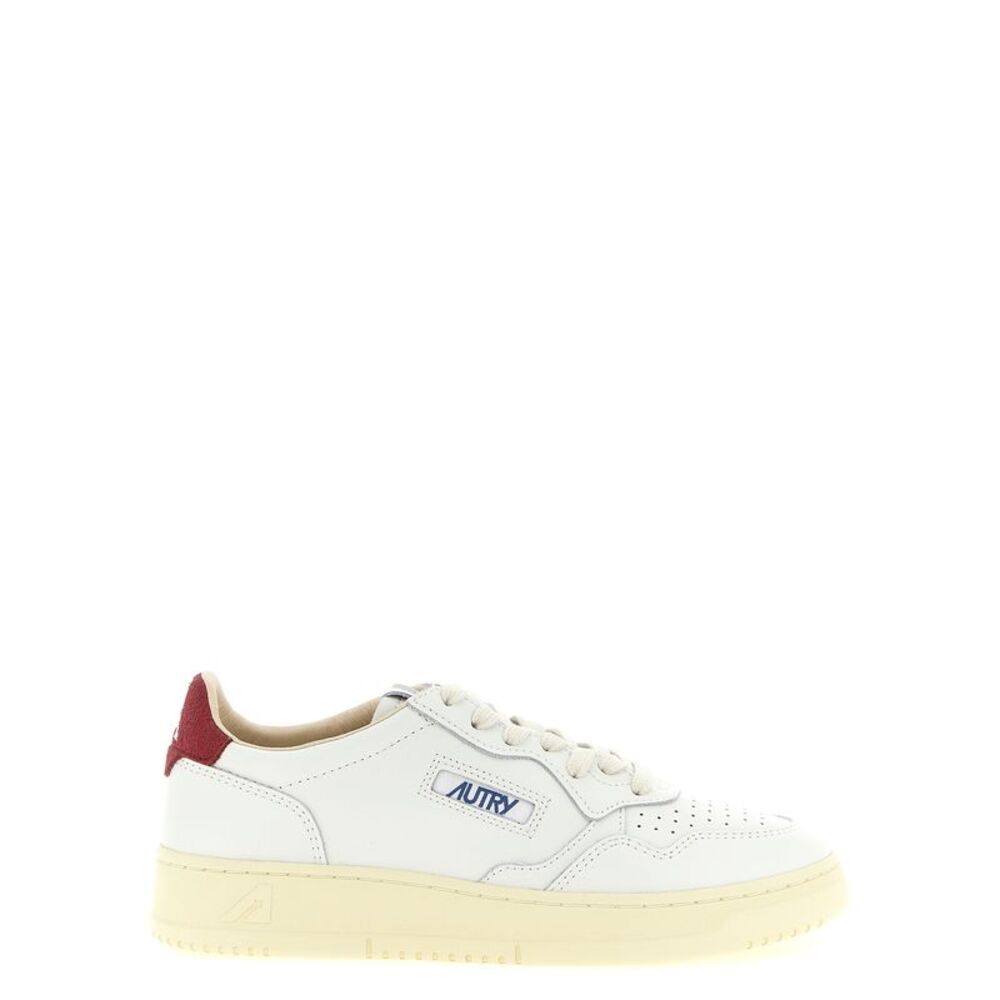Autry Bordeaux Cowhide Athletic Men's Sneakers